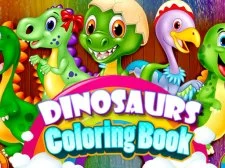 Libro para colorear de dinosaurios